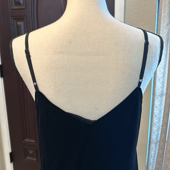 Sanctuary Black Spaghetti Strap Midi Cocktail Dress - Picture 4 of 10